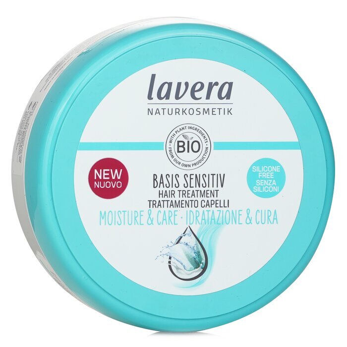 Lavera Basis Sensitiv Haarkur Feuchtigkeit &amp; Pflege 200ml/7oz