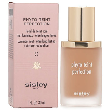 Sisley Phyto Teint Perfection Luminous Mat - Ultra lang anhaltende Hautpflege-Grundlage - Nr. 3C Natural 30 ml/1 oz