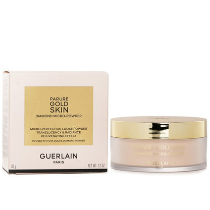 Guerlain Parure Gold Skin Diamond Mikropuder – Nr. 02 Hell, 35 g
