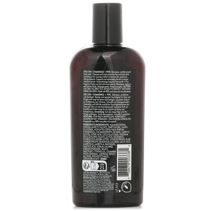American Crew 3-in-1 Chamomile + Pine Shampoo, Conditoner And Body Wash 250ml