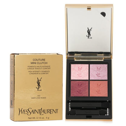 Yves Saint Laurent Couture Mini Clutch Eyeshadow Palette -  400 Babylone Roses 4g