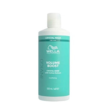 Wella Invigo Volume Boost Crystal Mask mit Baumwollextrakt für feines Haar, 500 ml