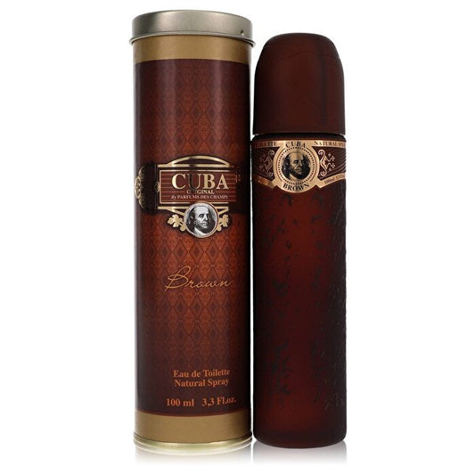 Fragluxe Cuba Brown Eau De Toilette Spray 100ml/3.4oz
