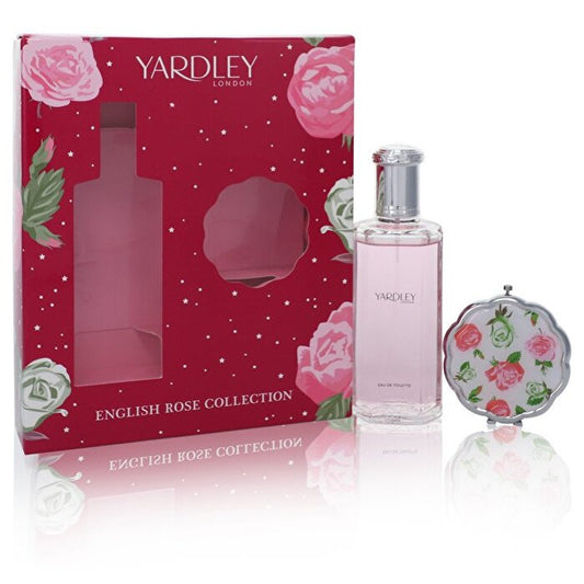 Yardley London English Rose Yardley Gift Set - Eau De Toilette Spray + Compact Mirror