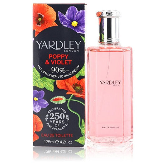 Yardley London Yardley Poppy & Violet Eau De Toilette Spray 125ml/4.2oz