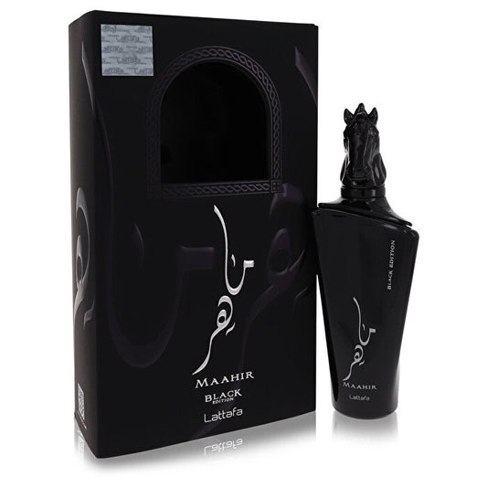 Lattafa Maahir Black Edition Eau De Parfum Spray (Unisex) 100ml/3.4oz