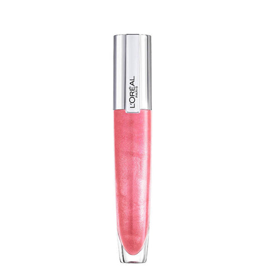 L'Oréal Paris Glow Paradise Baume-en-Gloss Gloss à lèvres à l'acide hyaluronique Teinte 406 I Amplify 7 ml