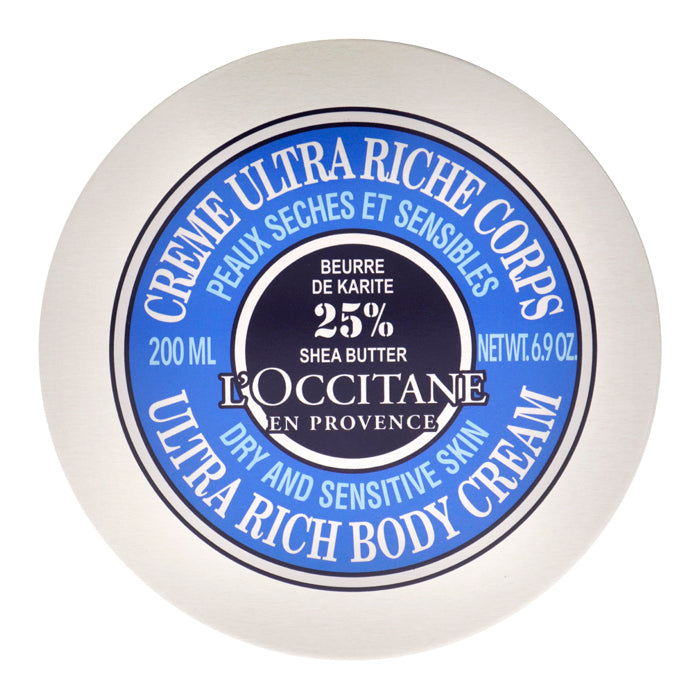 L'Occitane Shea Butter Ultra Rich Body Cream 200ml/6.9oz