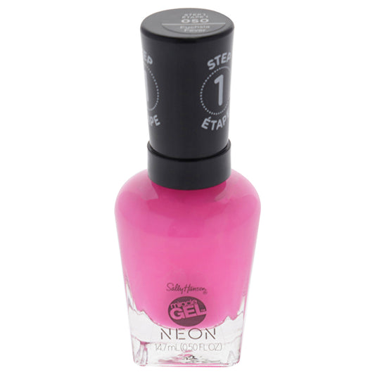 Sally Hansen Miracle Gel Neon - 050 Fuchsia Fever For Women 0.5oz