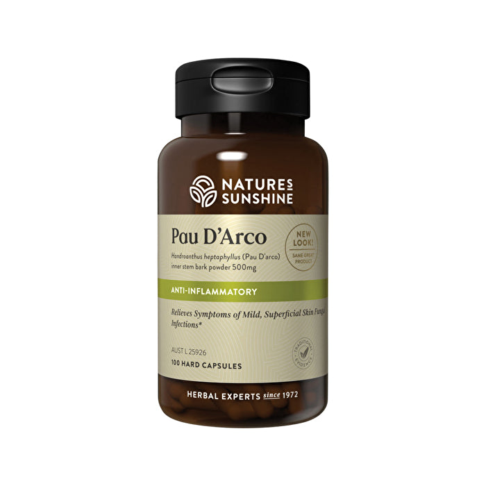 Natures Sunshine Pau Darco 500mg 100c